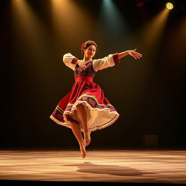 Halk dansı gösterisi